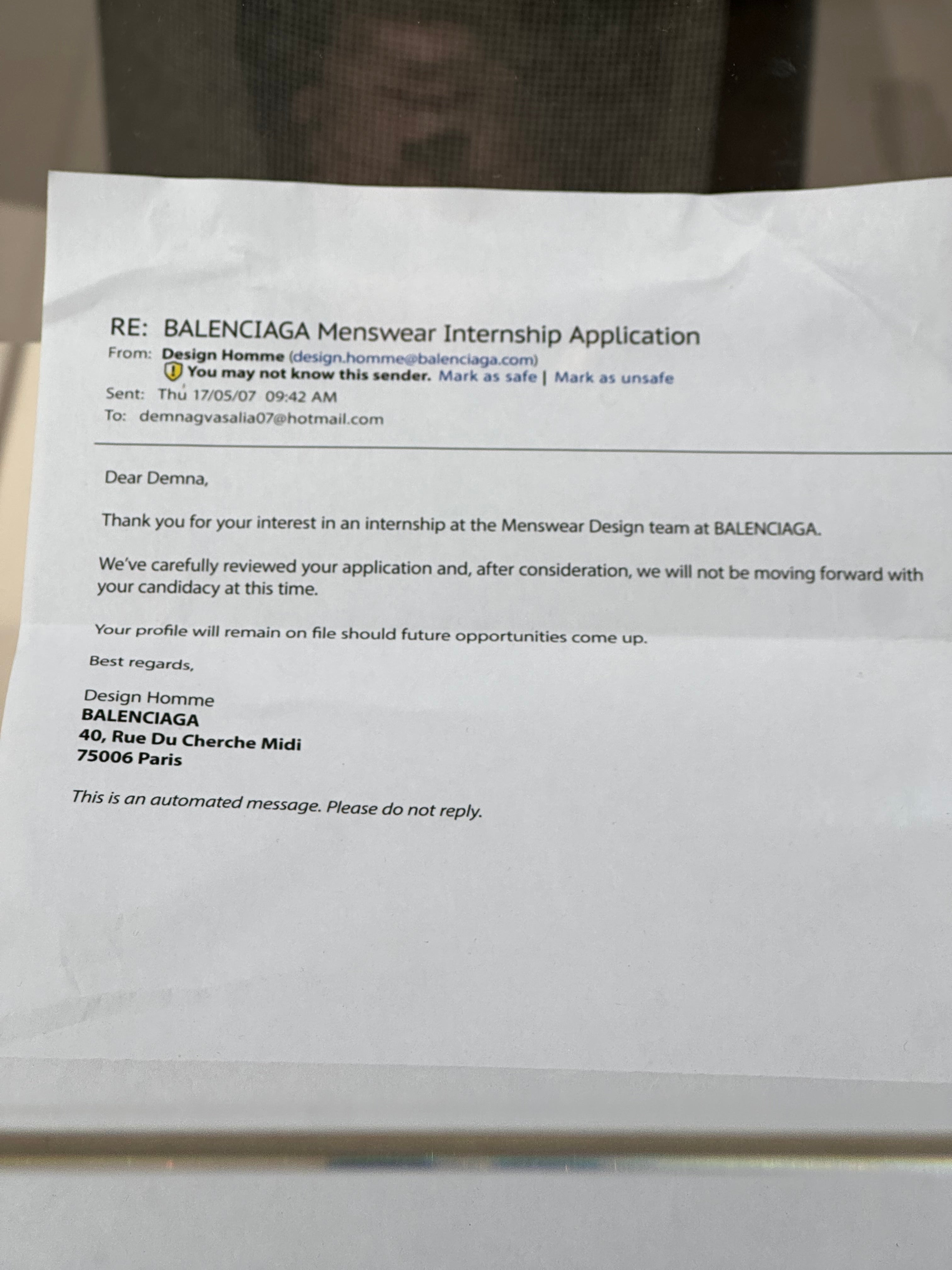 Balenciaga Archetypes by DEMNA