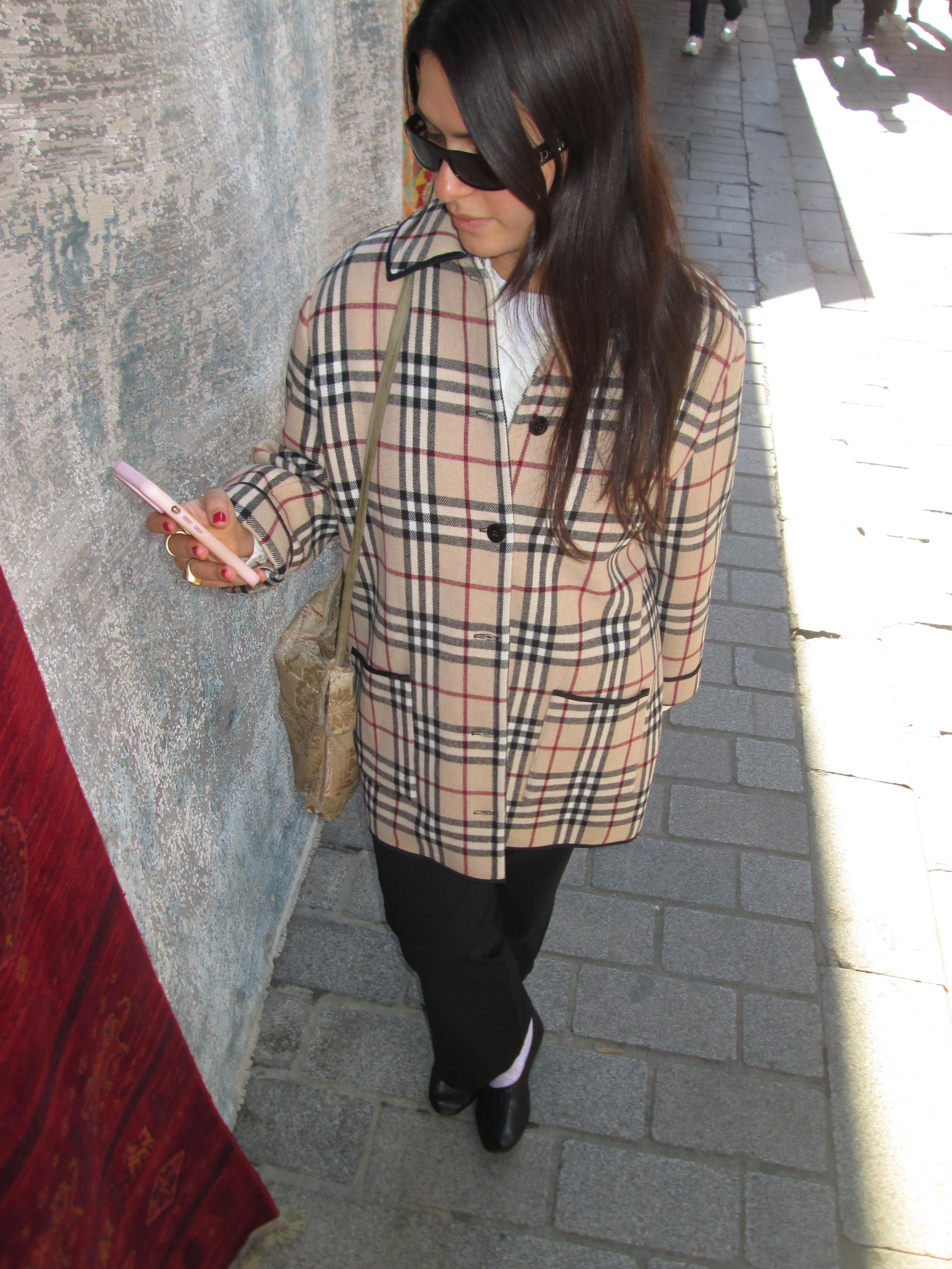 Vintage Burberry Kaban