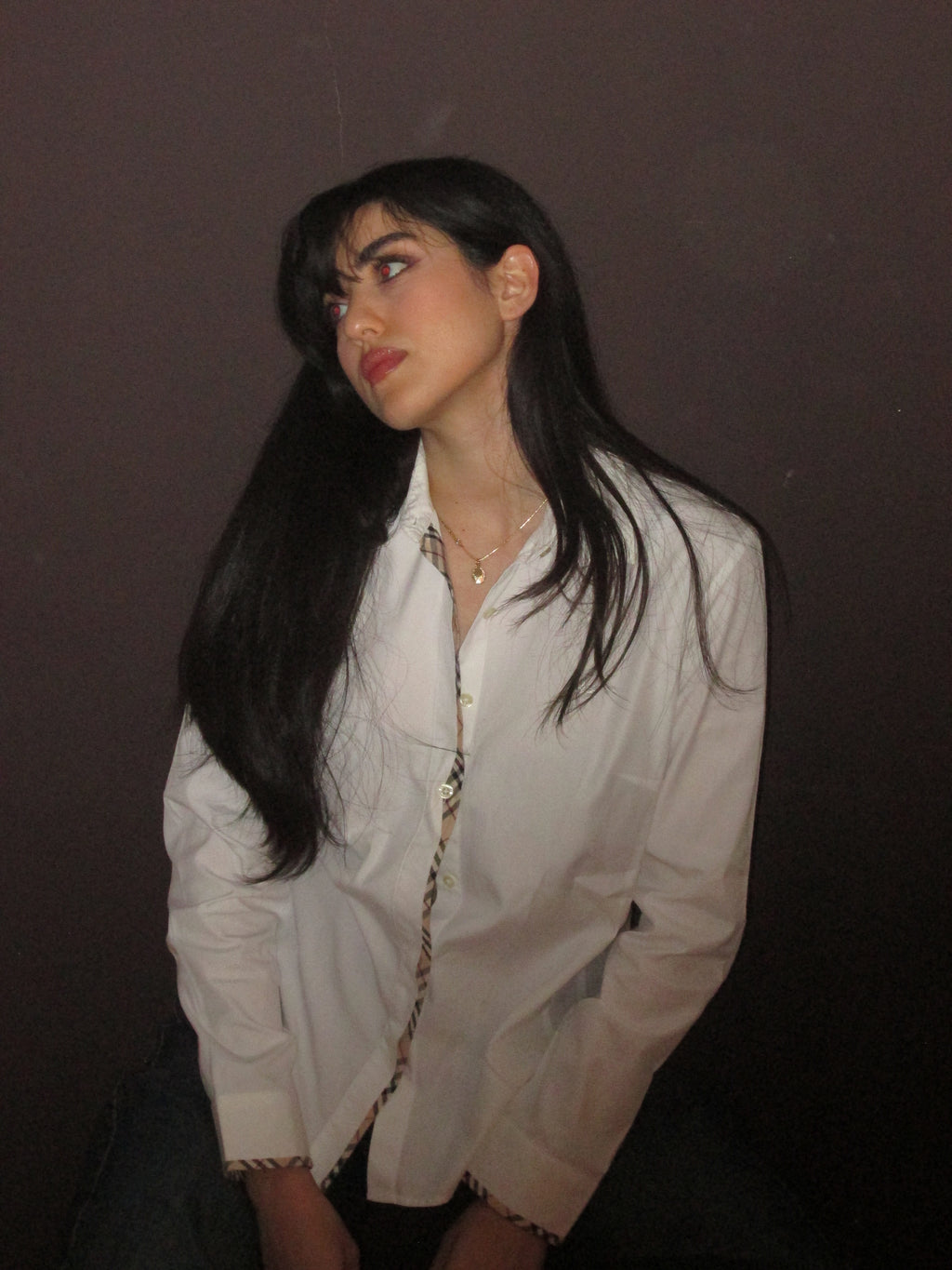 Burberry Beyaz Gömlek