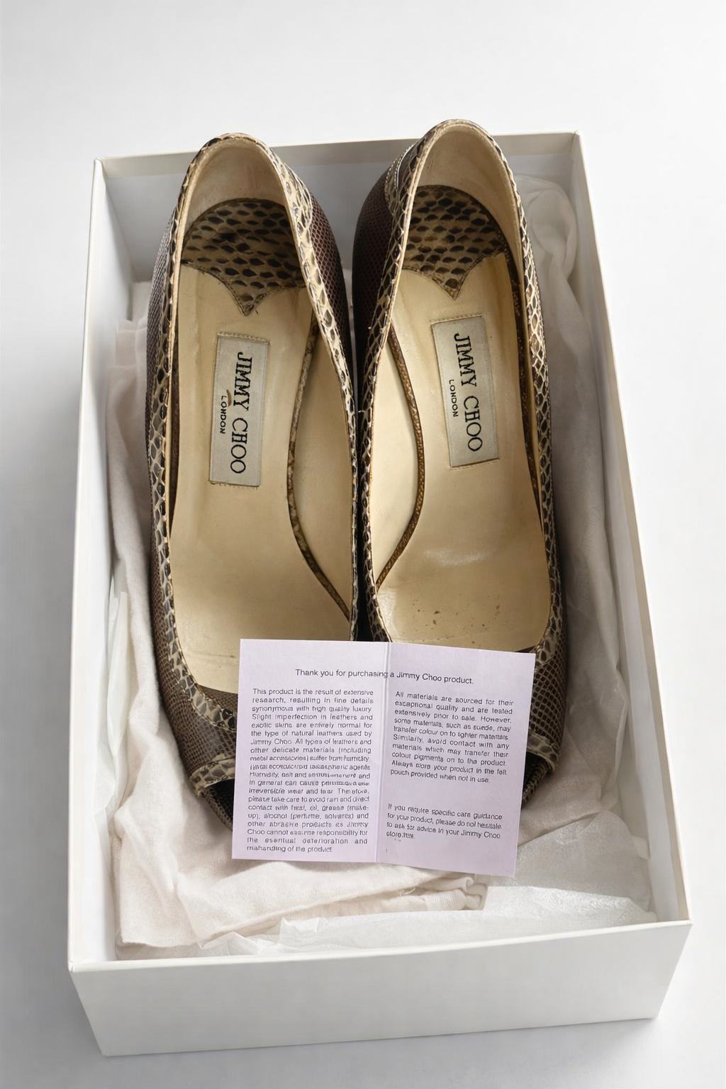 Vintage Jimmy Choo Topuklu Ayakkabı
