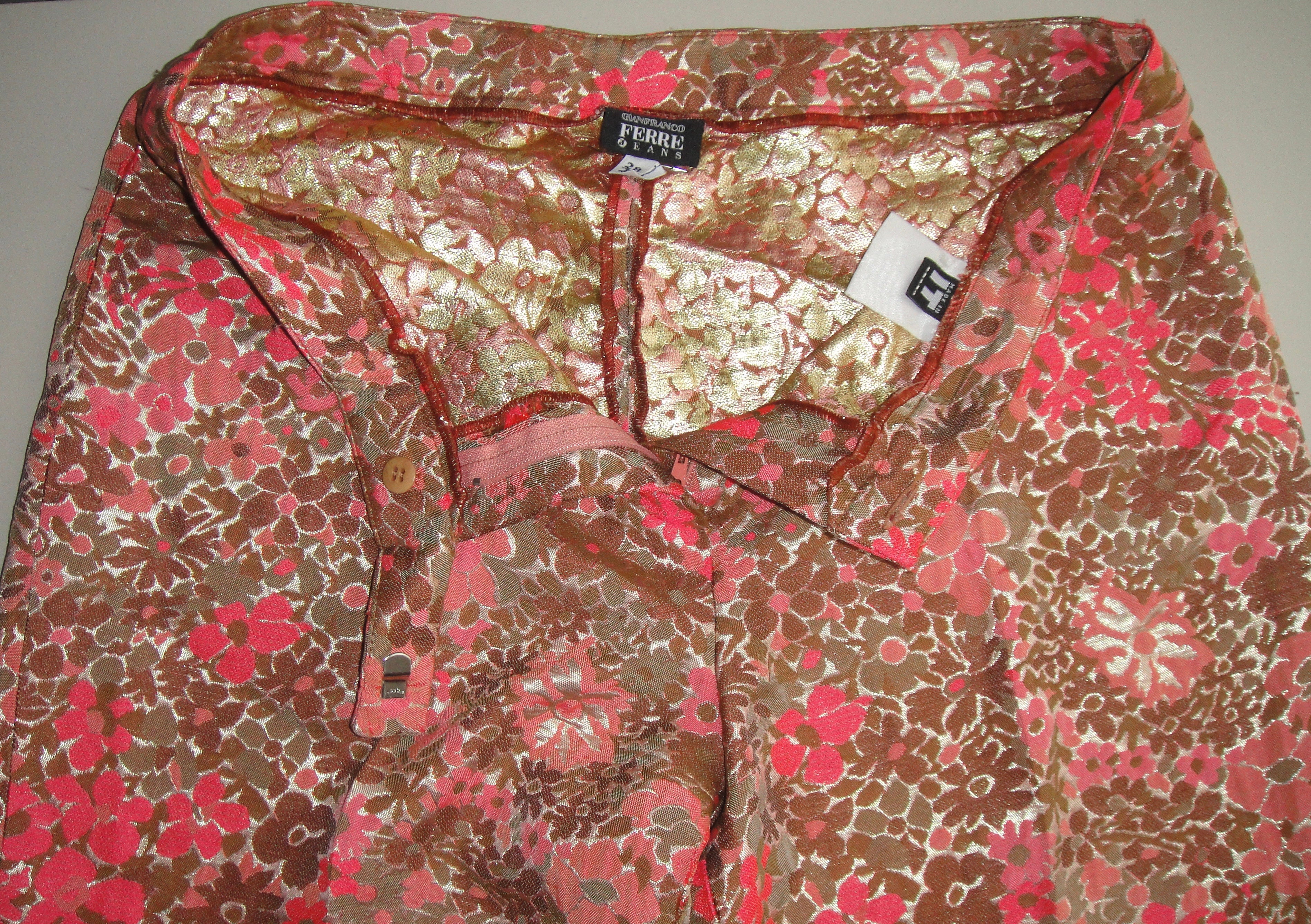 Gianfranco Ferre Jeans Kapri Pantolon