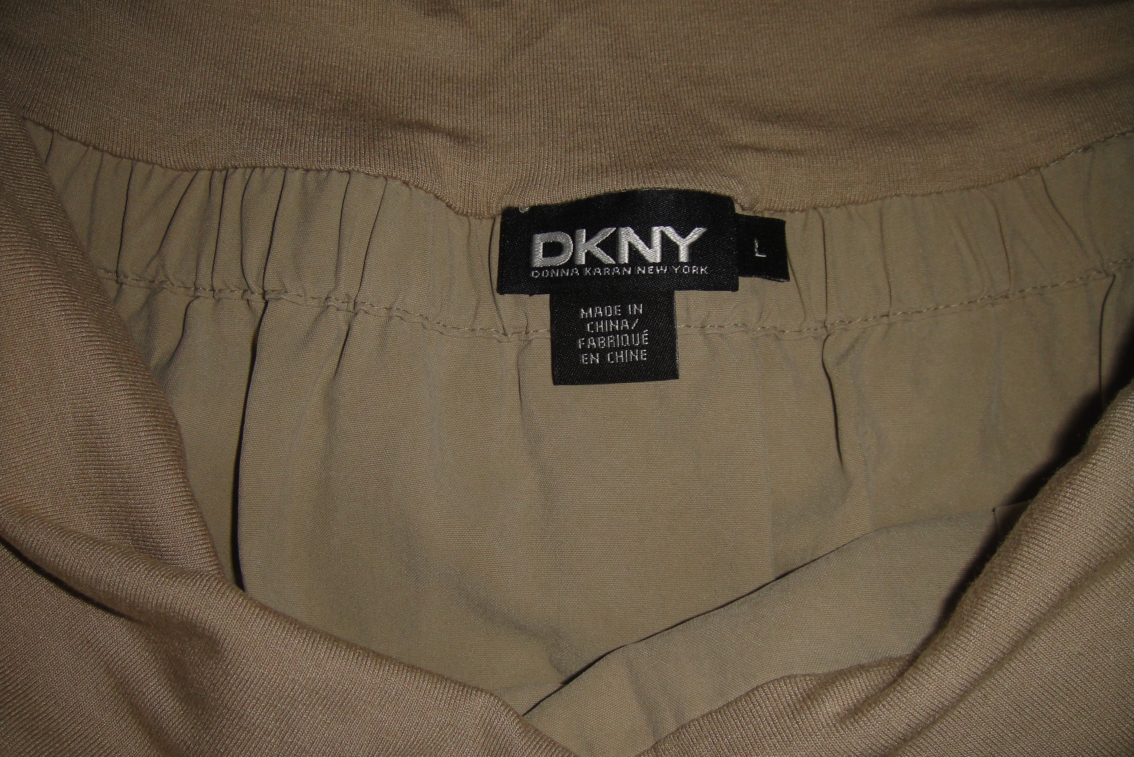 DKNY Bej Midi Etek