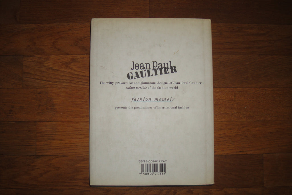 Fashion Memoir, Jean Paul Gaultier Kitap