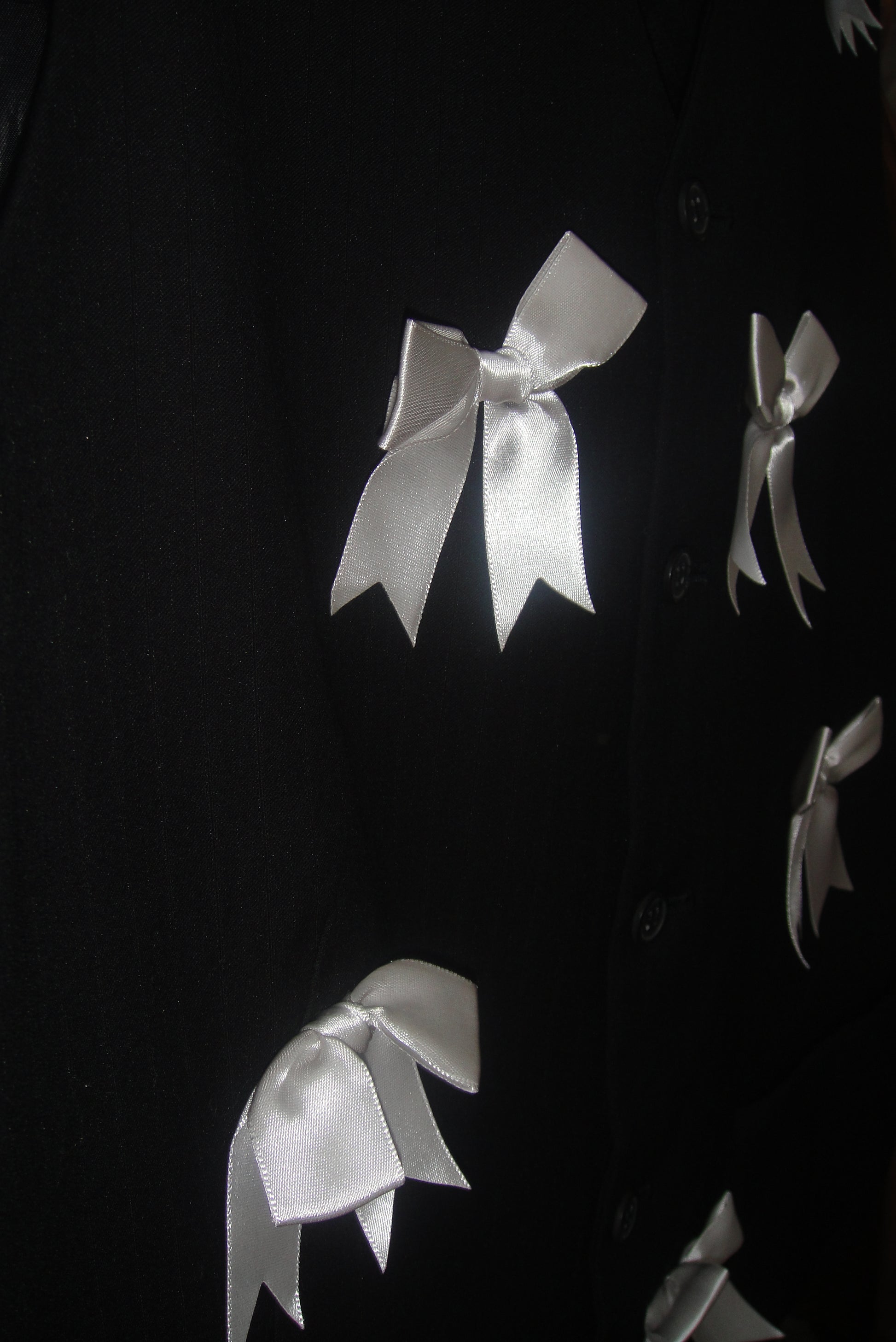 Kurdele Detaylı Vintage Yelek