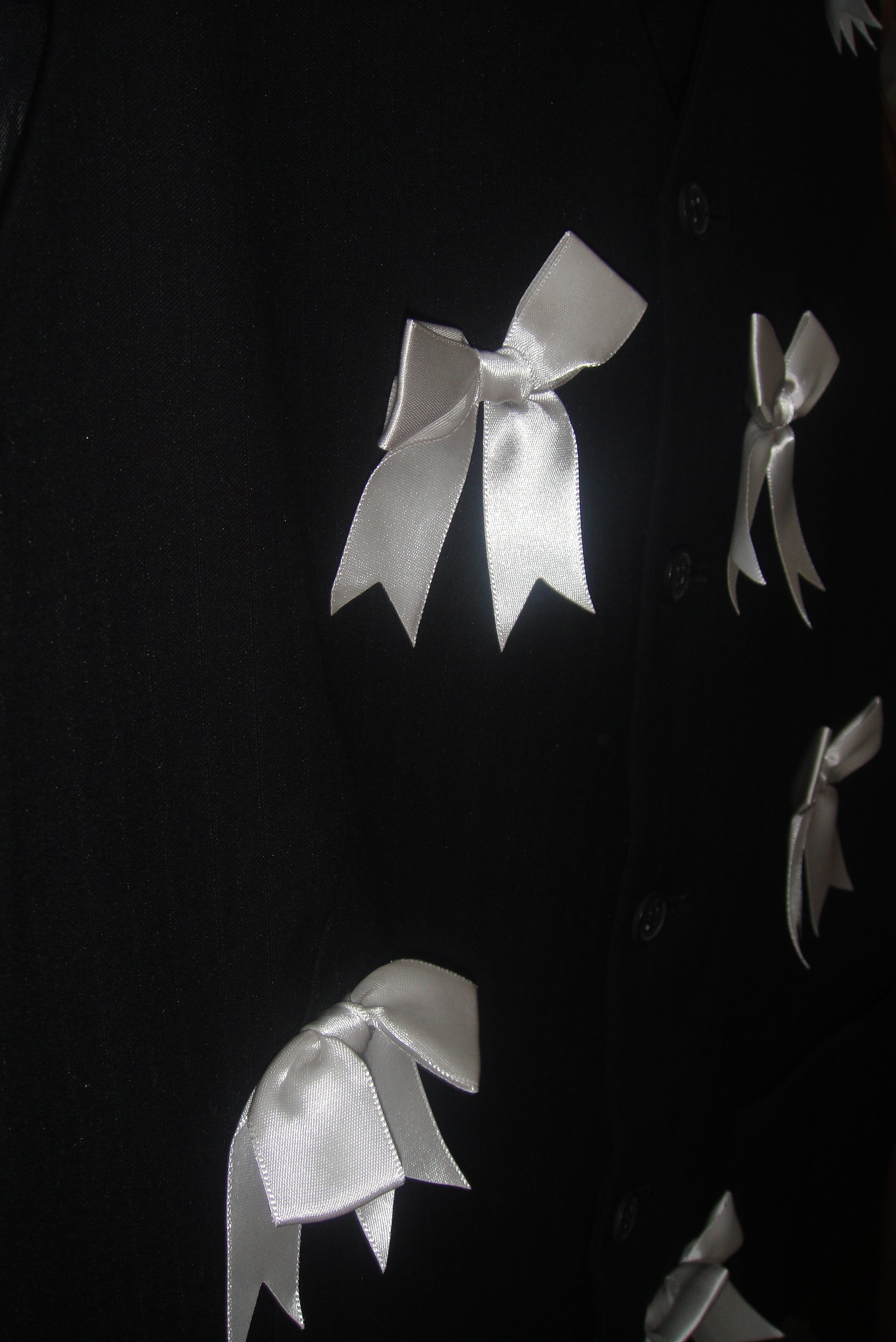 Kurdele Detaylı Vintage Yelek