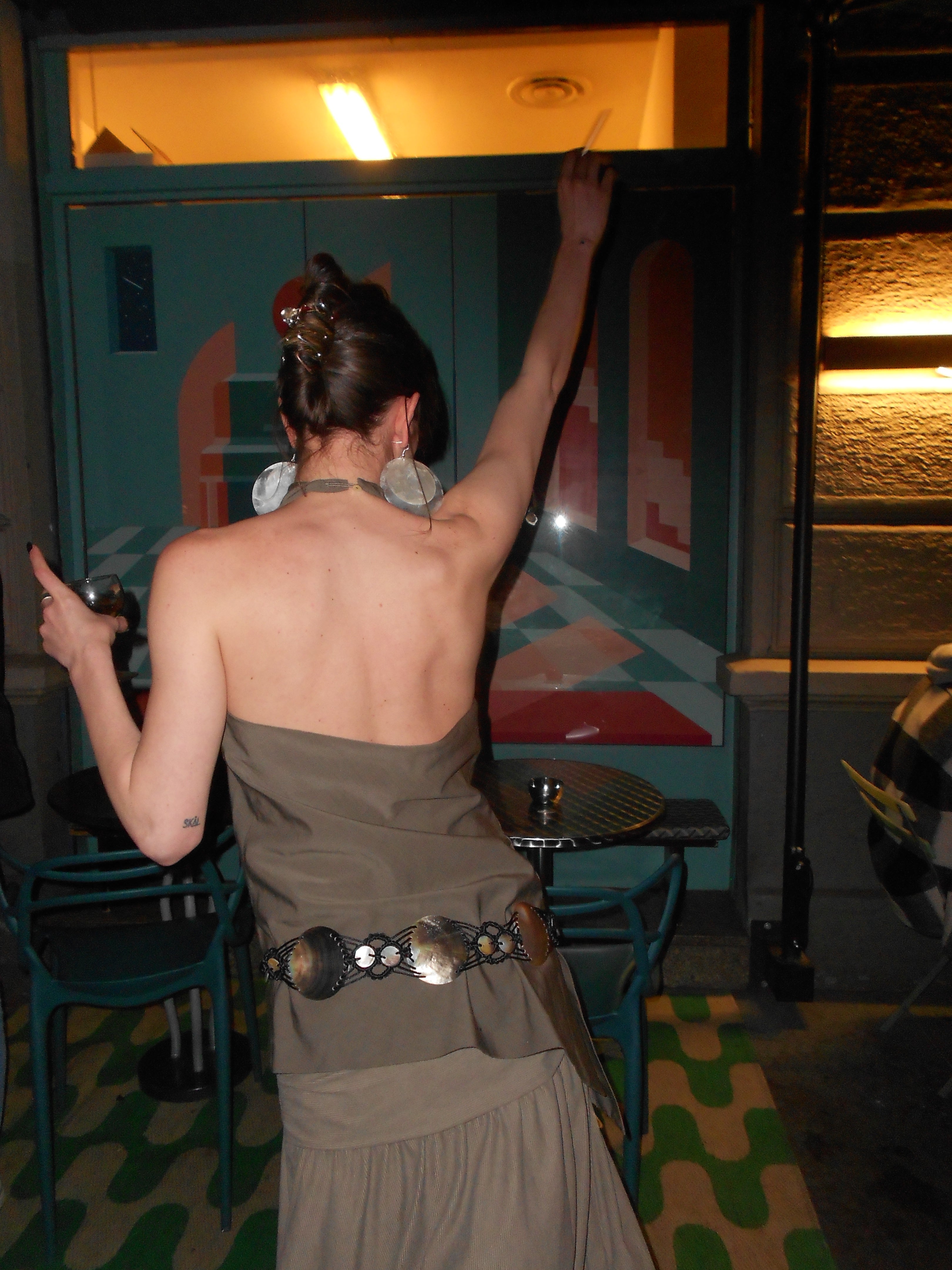 Sedefli El Örgüsü Kemer