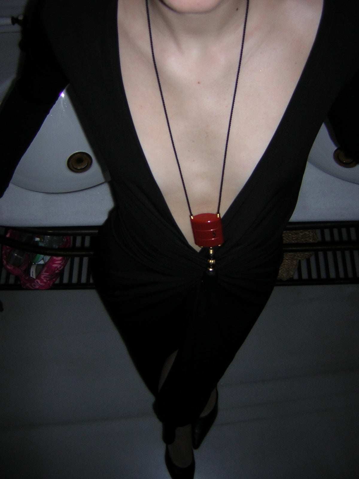 80’ler Yves Saint Laurent Opium Parfüm Kolye