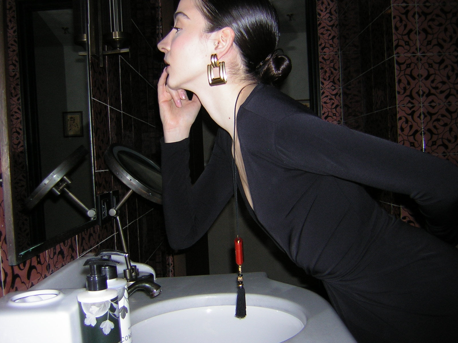 80’ler Yves Saint Laurent Opium Parfüm Kolye