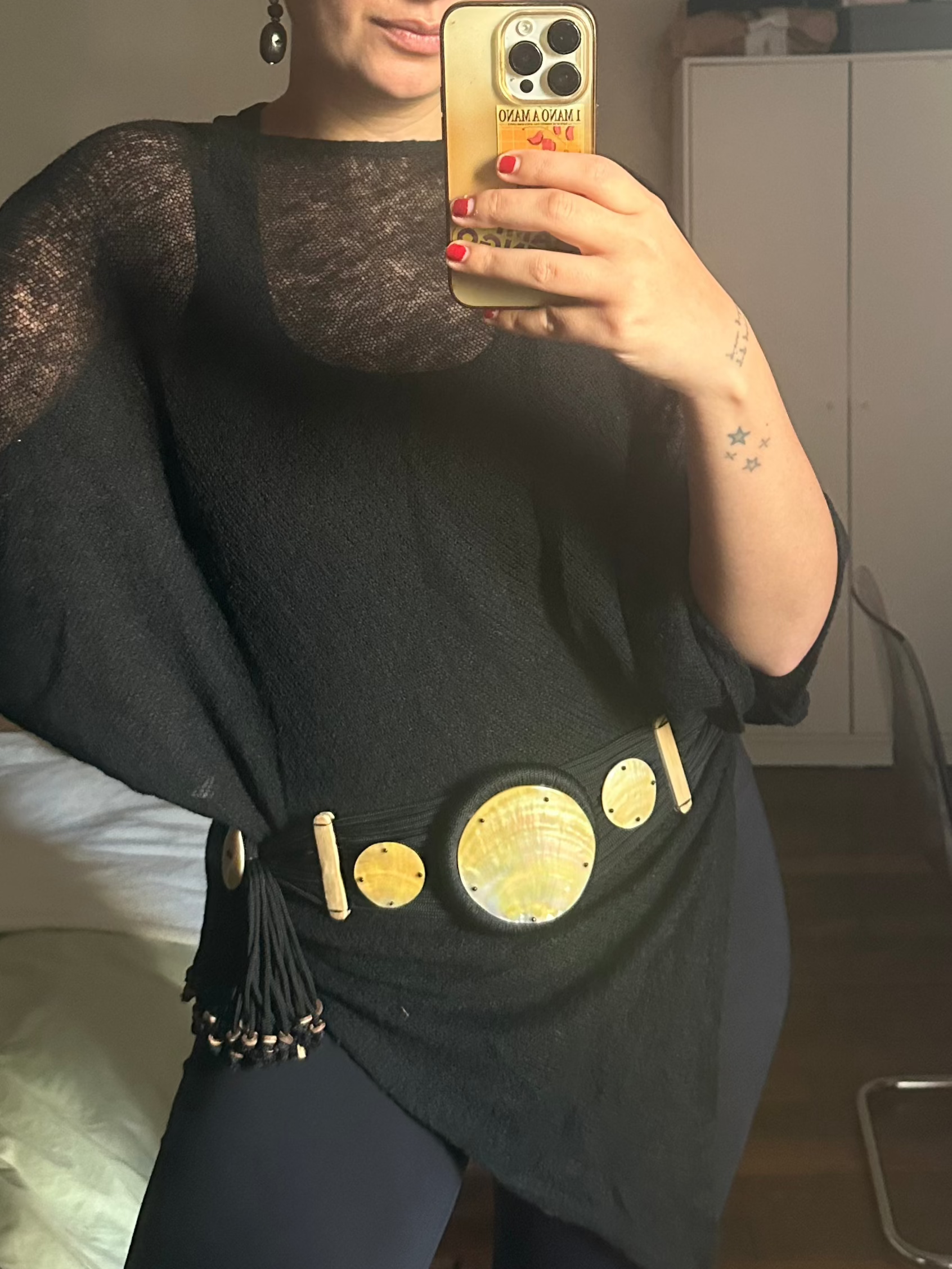 Sedef Tokalı Tropikal Kemer