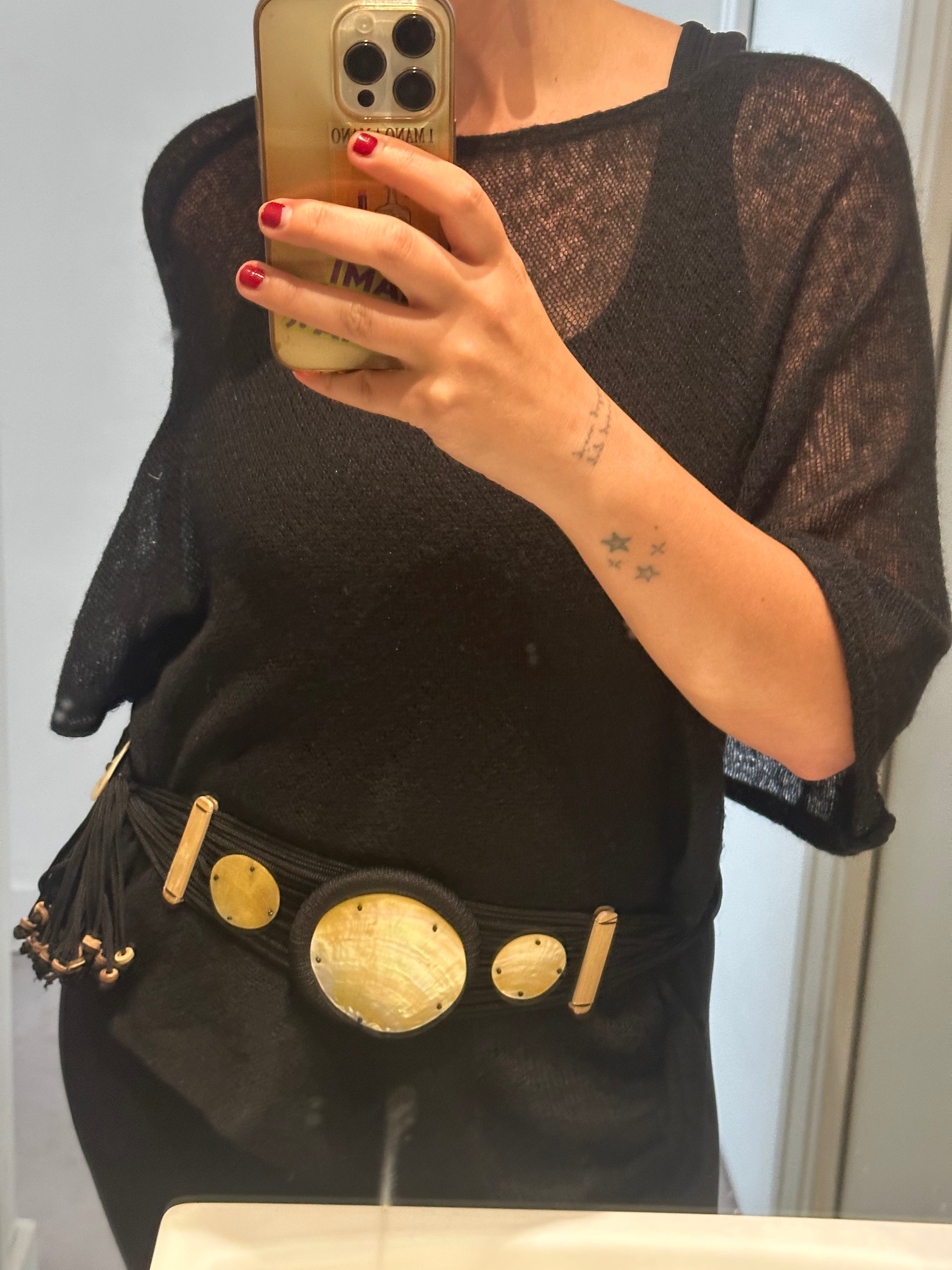 Sedef Tokalı Tropikal Kemer