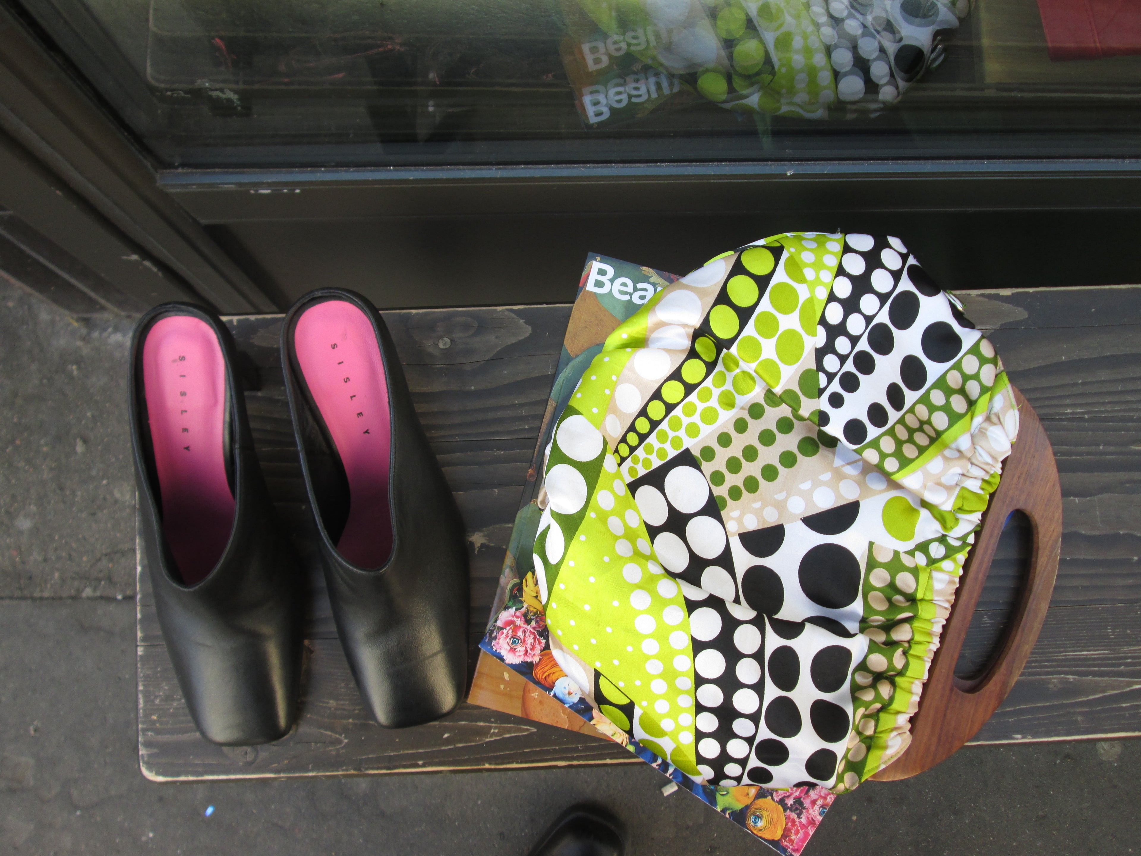 Puantiyeli Retro Çanta