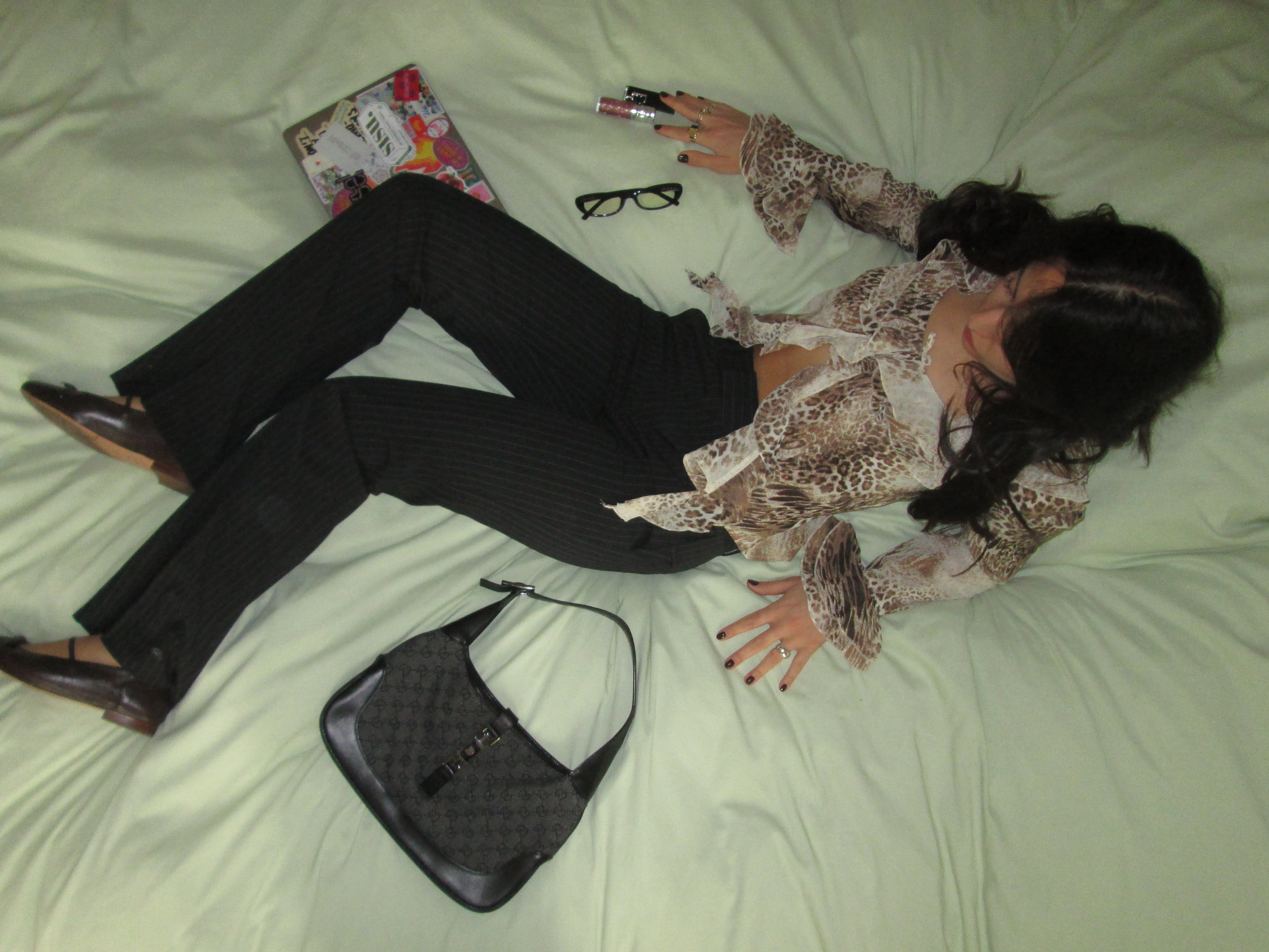 Calvin Klein Çizgili Pantolon