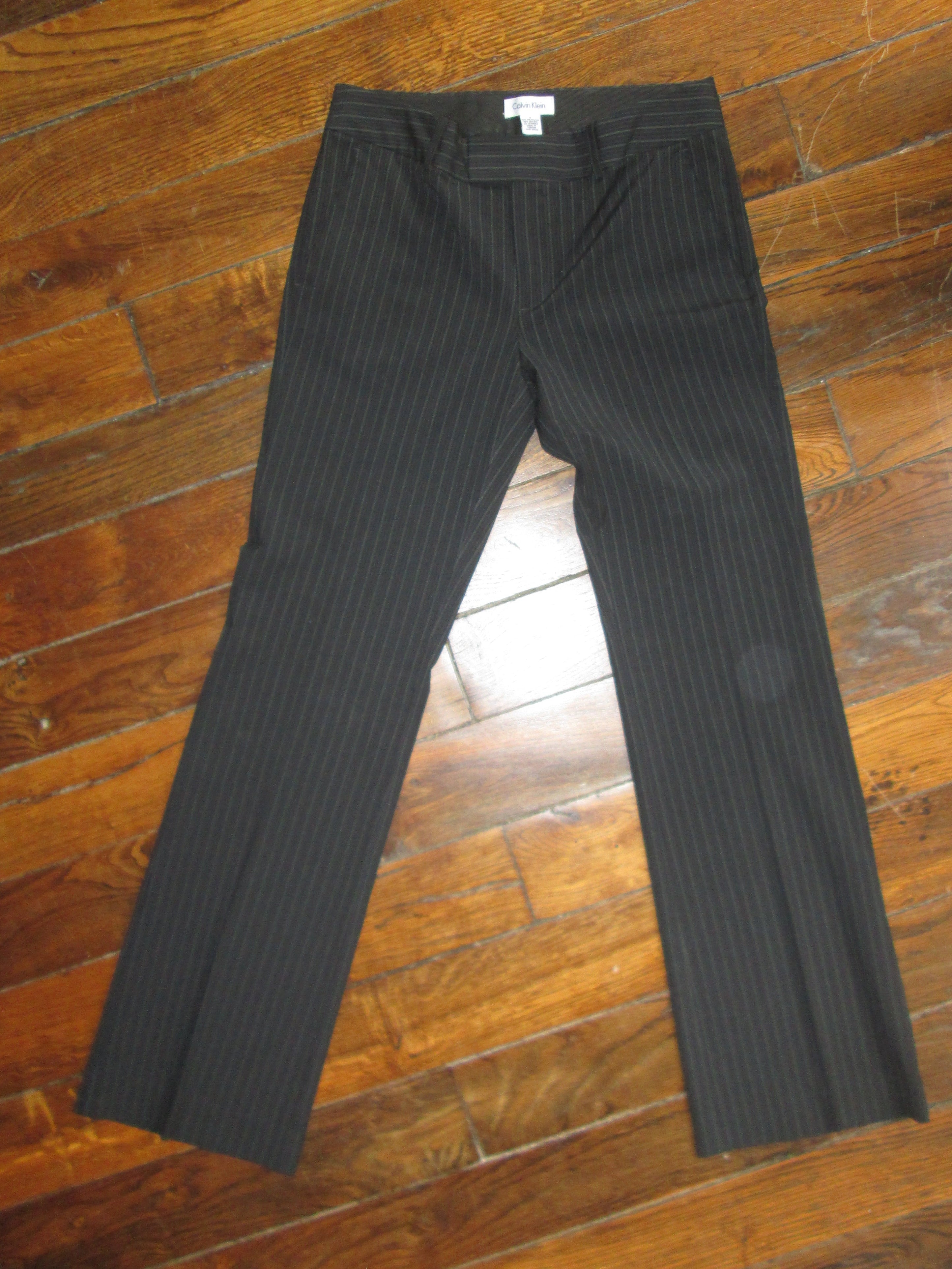 Calvin Klein Çizgili Pantolon