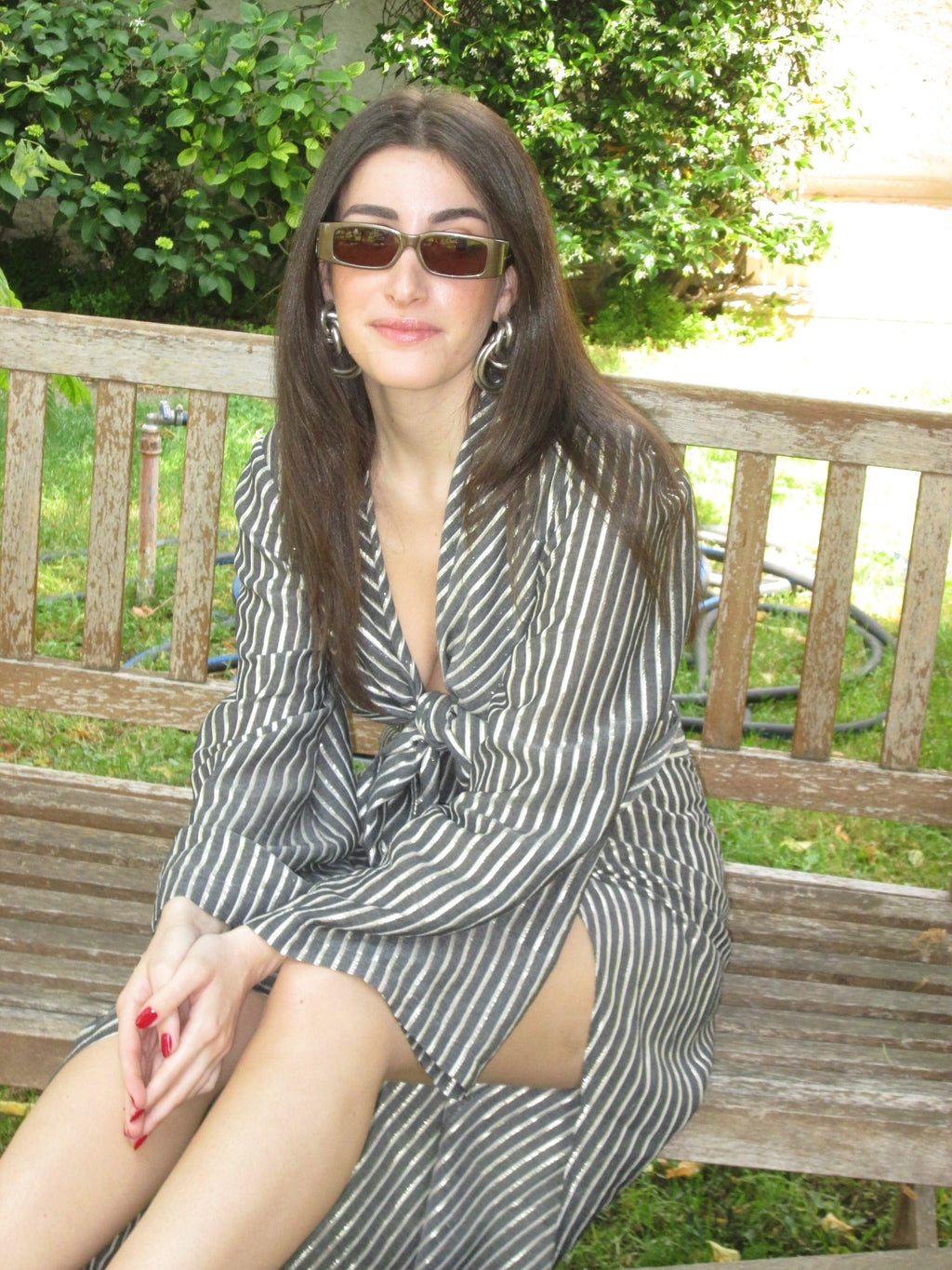 Yasemin Karagülle Çizgili Takım