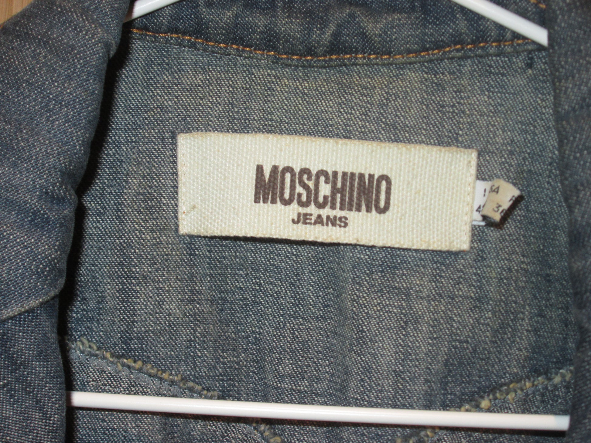 Moschino Jeans Kot Ceket