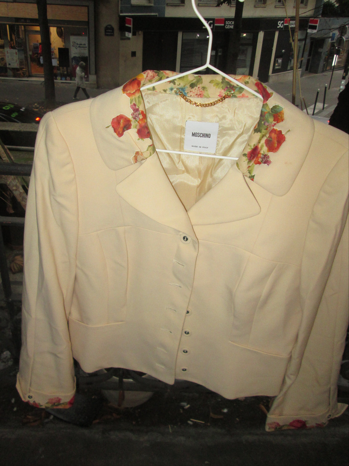 Moschino Çiçek Desenli Ceket
