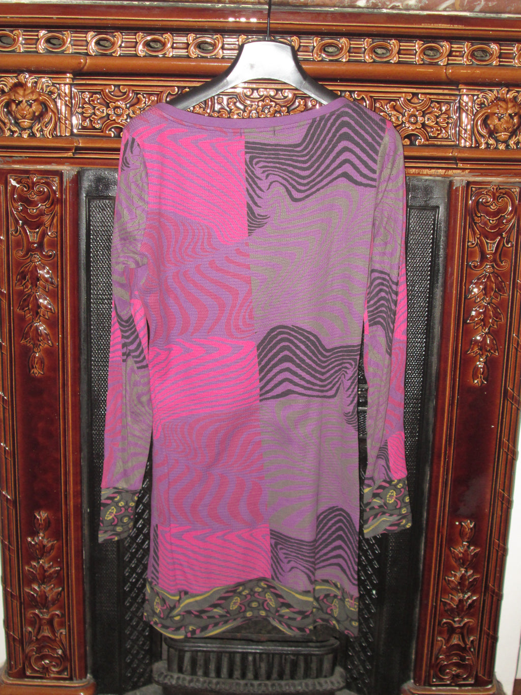 Custo Barcelona Kız Figürlü Elbise