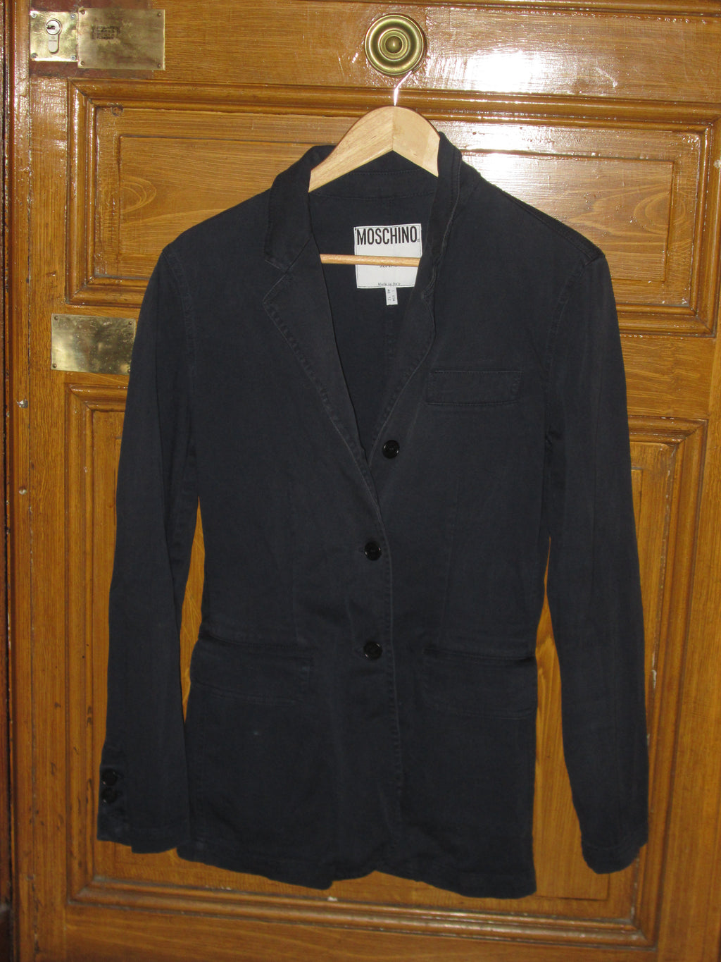 Moschino Lacivert Blazer Ceket