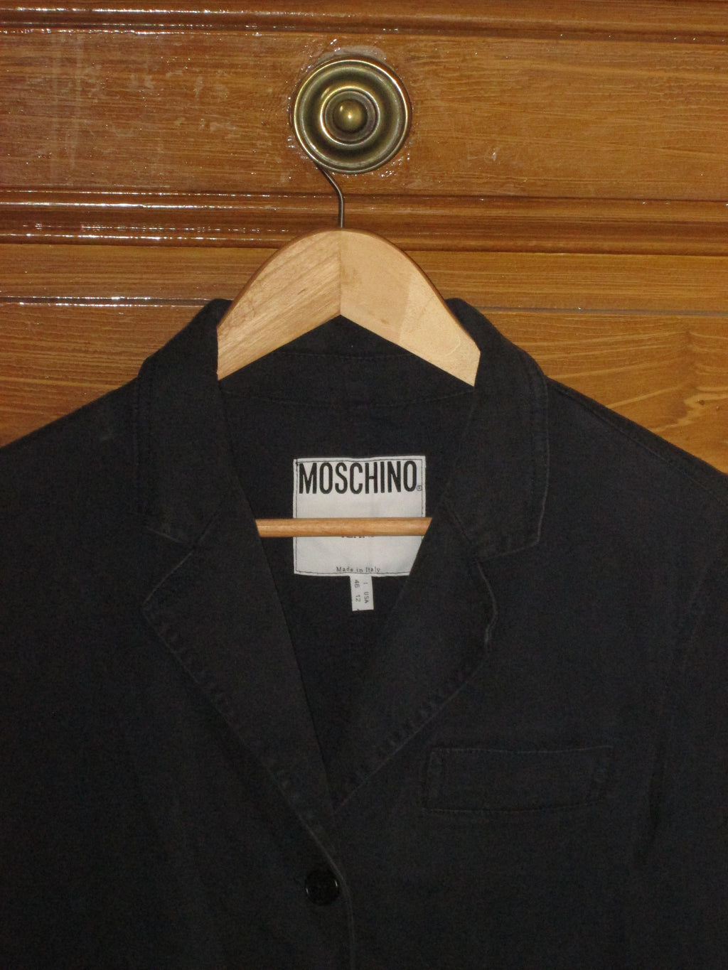 Moschino Lacivert Blazer Ceket