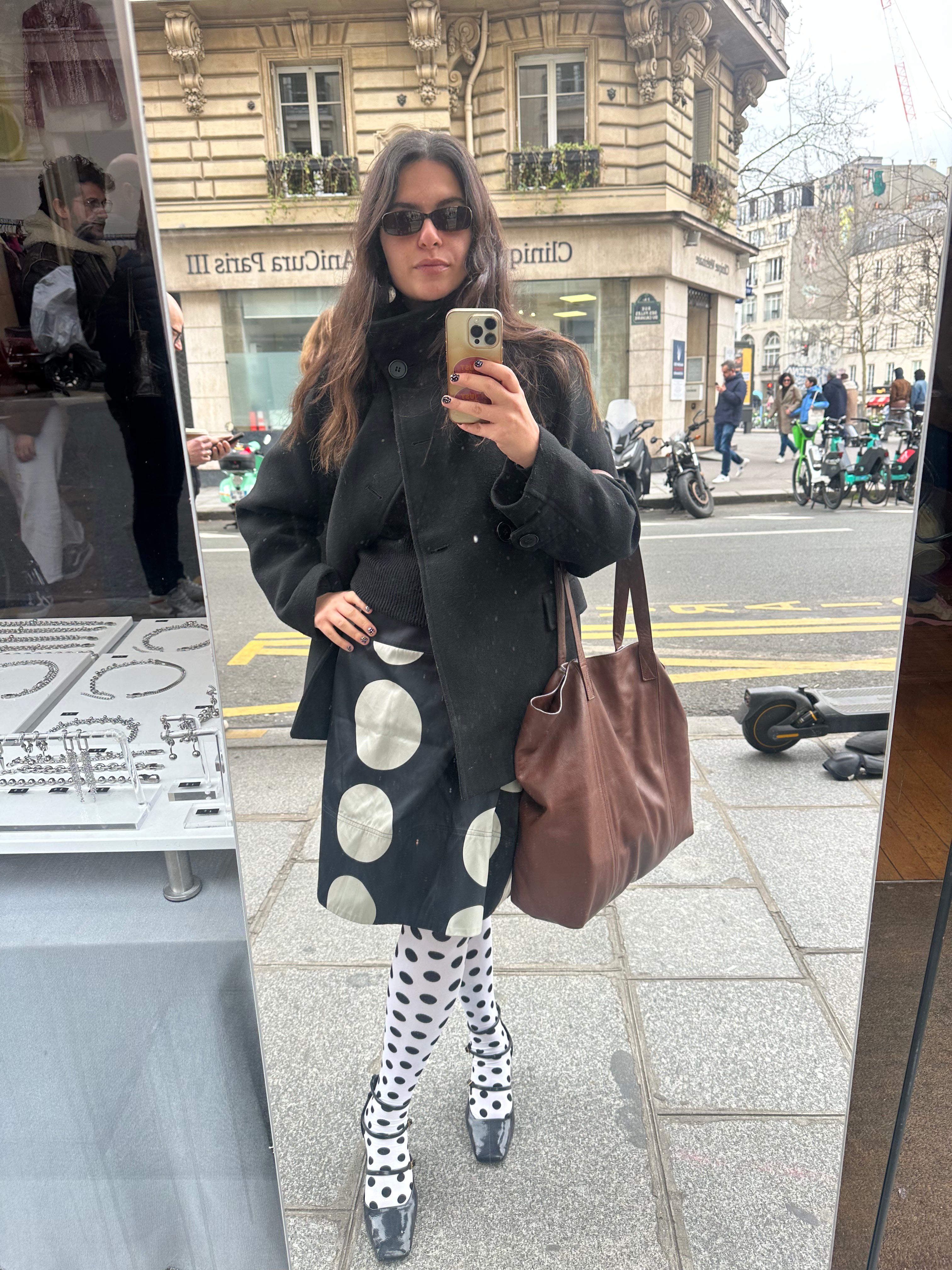 Sarah Pacini Puantiyeli Etek