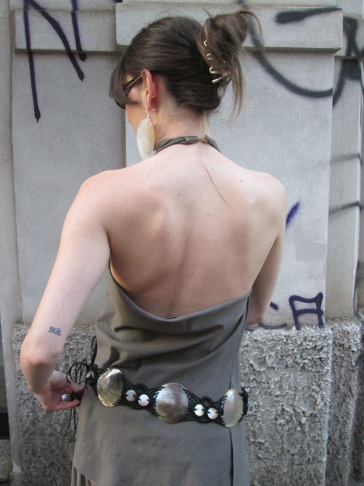 Sedefli El Örgüsü Kemer