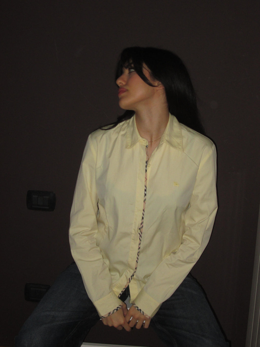 Burberry Butter Yellow Gömlek